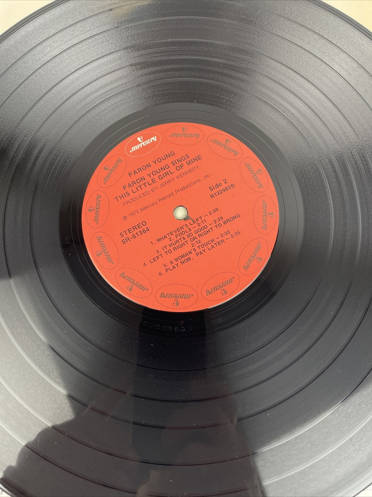 Faron Young "This Little Girl of Mine" 1972 Country LP Vinyl Record - Mercury
