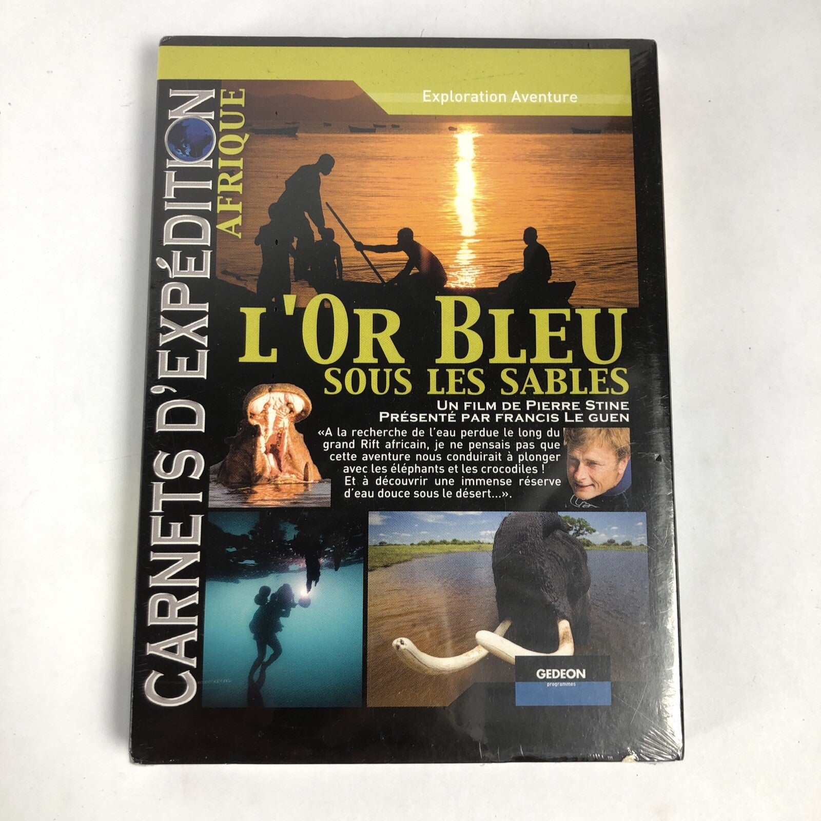 CARNETS D'EXP'EDITION Afrique L'OR BLUE SOUS LES SABLES DVD * Expedition Logs
