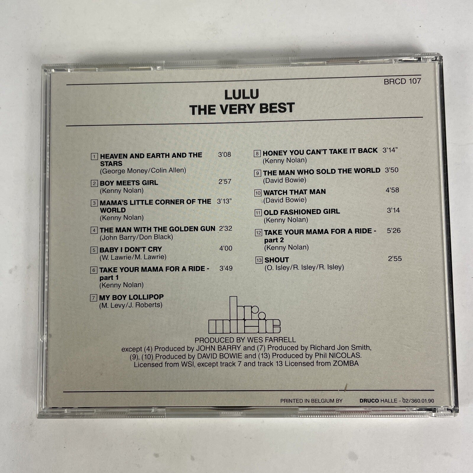 Lulu - The Very Best Latin CD #20