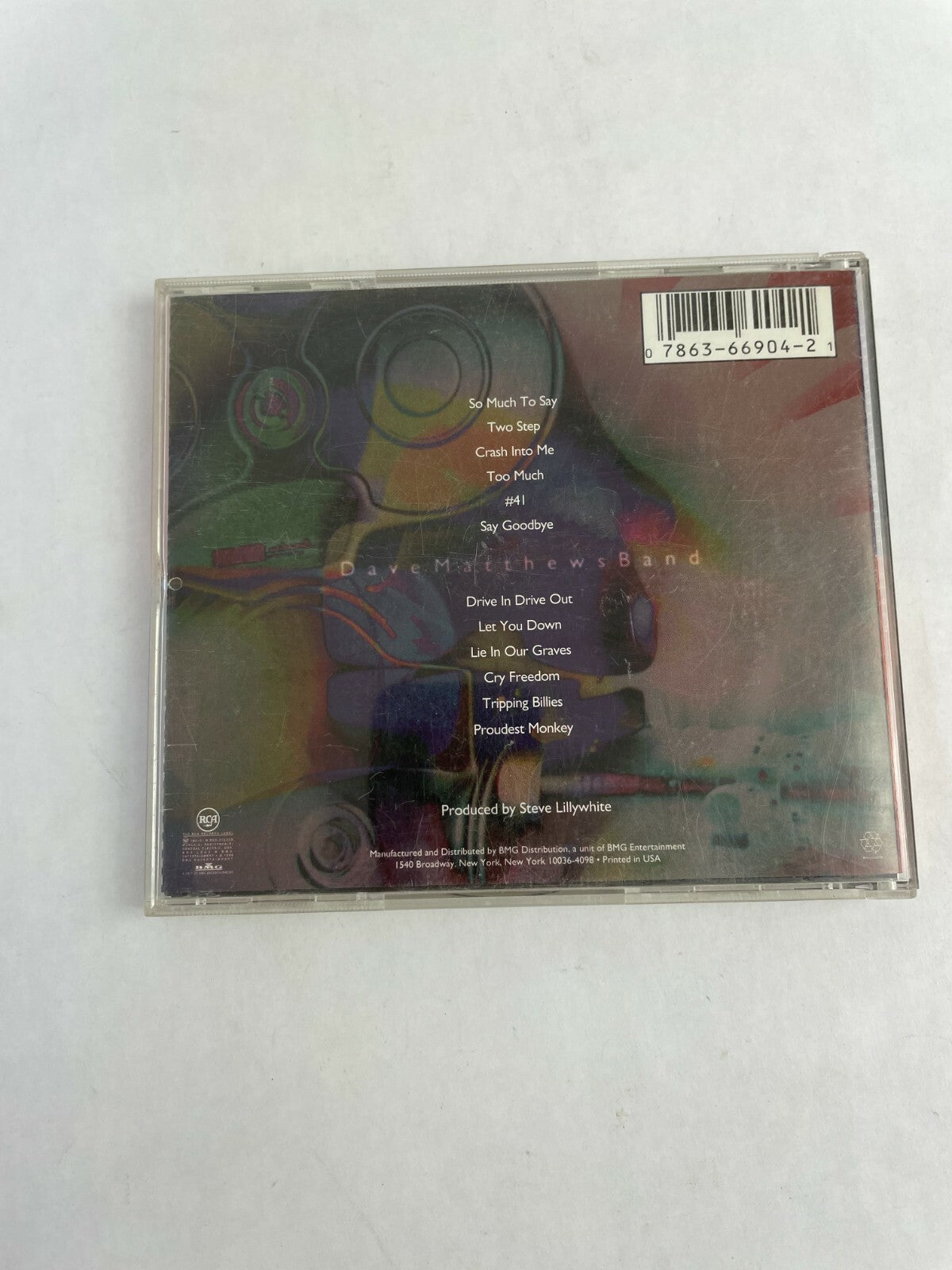 Dave Matthews Band Crash CD Q1