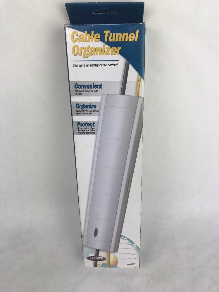 NEW Belkin White Cable Tunnel Organizer F8B020-WHT ULTRA FAST SHIPPING
