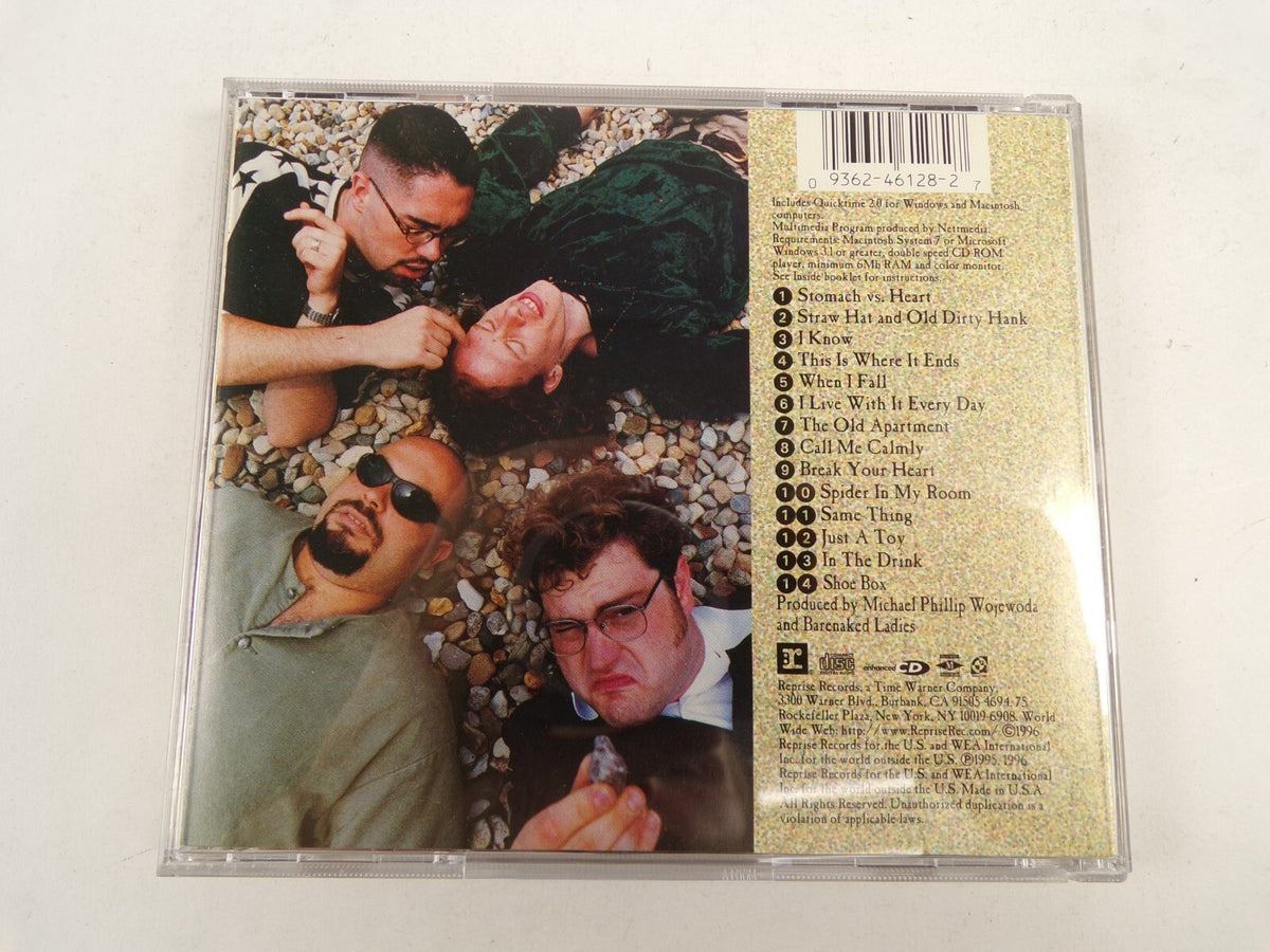 Barenaked Ladies Born On A Pirate Ship Stomach vs Heart Shoe Box CD#45