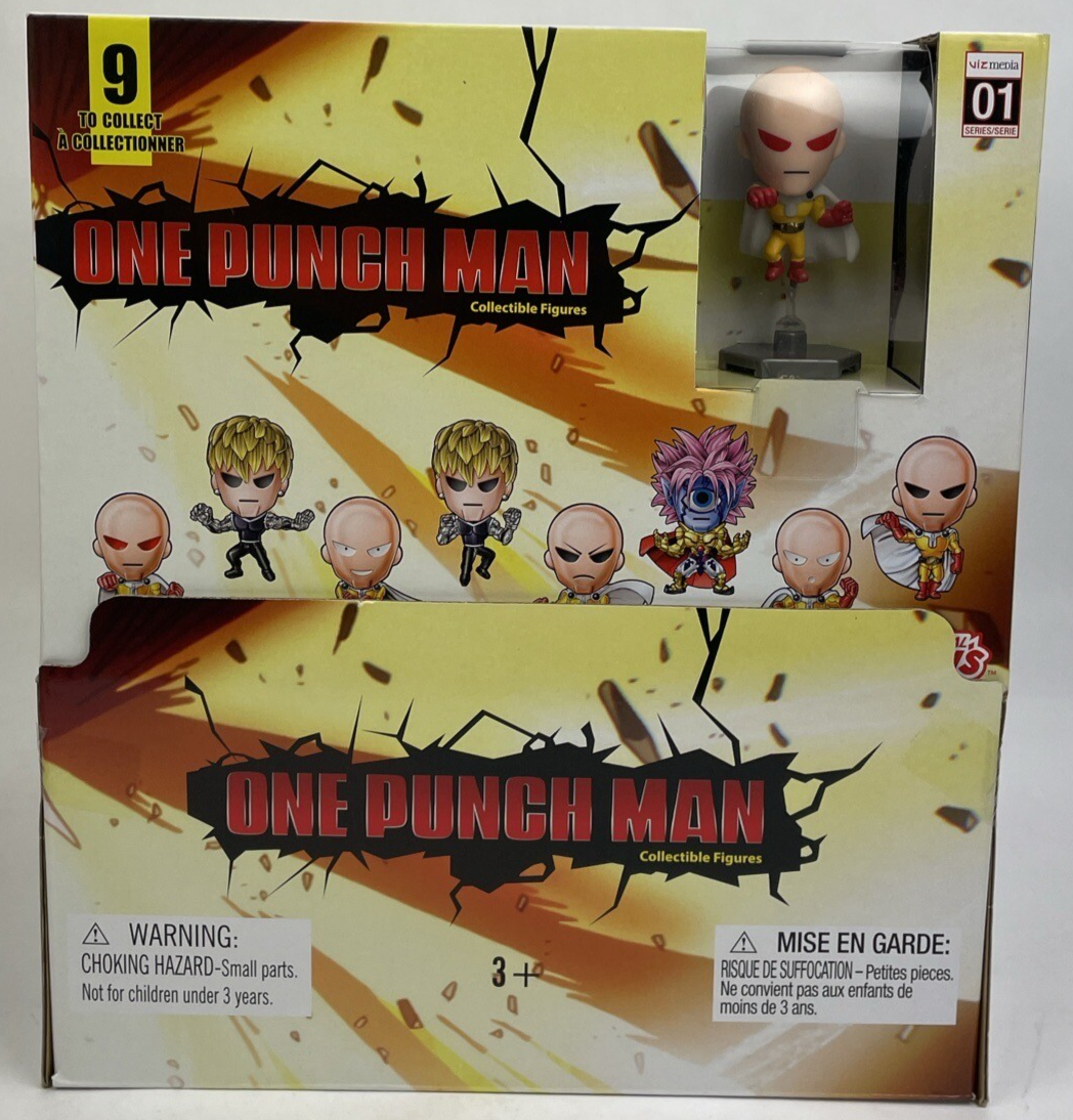 Lot of 24 ORIGINAL MINIS ONE PUNCH MAN SERIES 1 COLLECTIBLE FIGURES BLIND BAGS