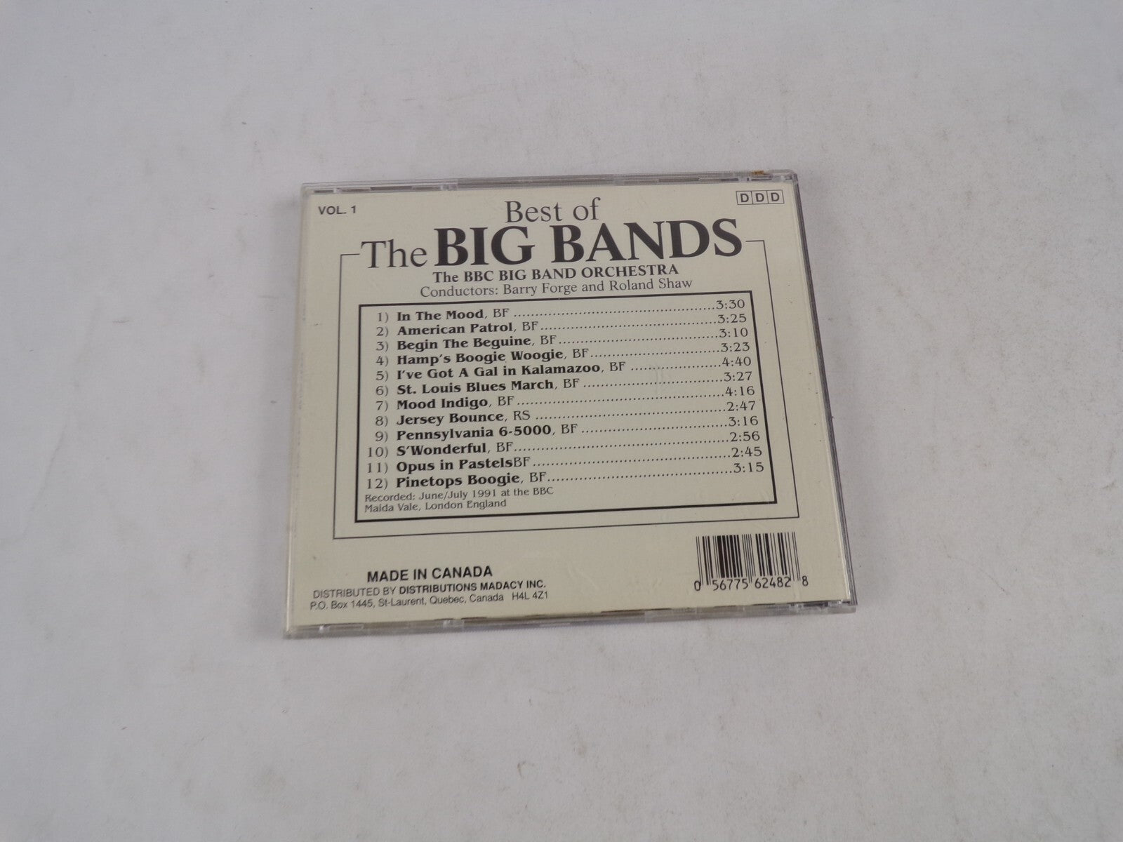 The Big Brands The BBC Big brand Orchestra Barry Forge And Roland Shaw CD#34