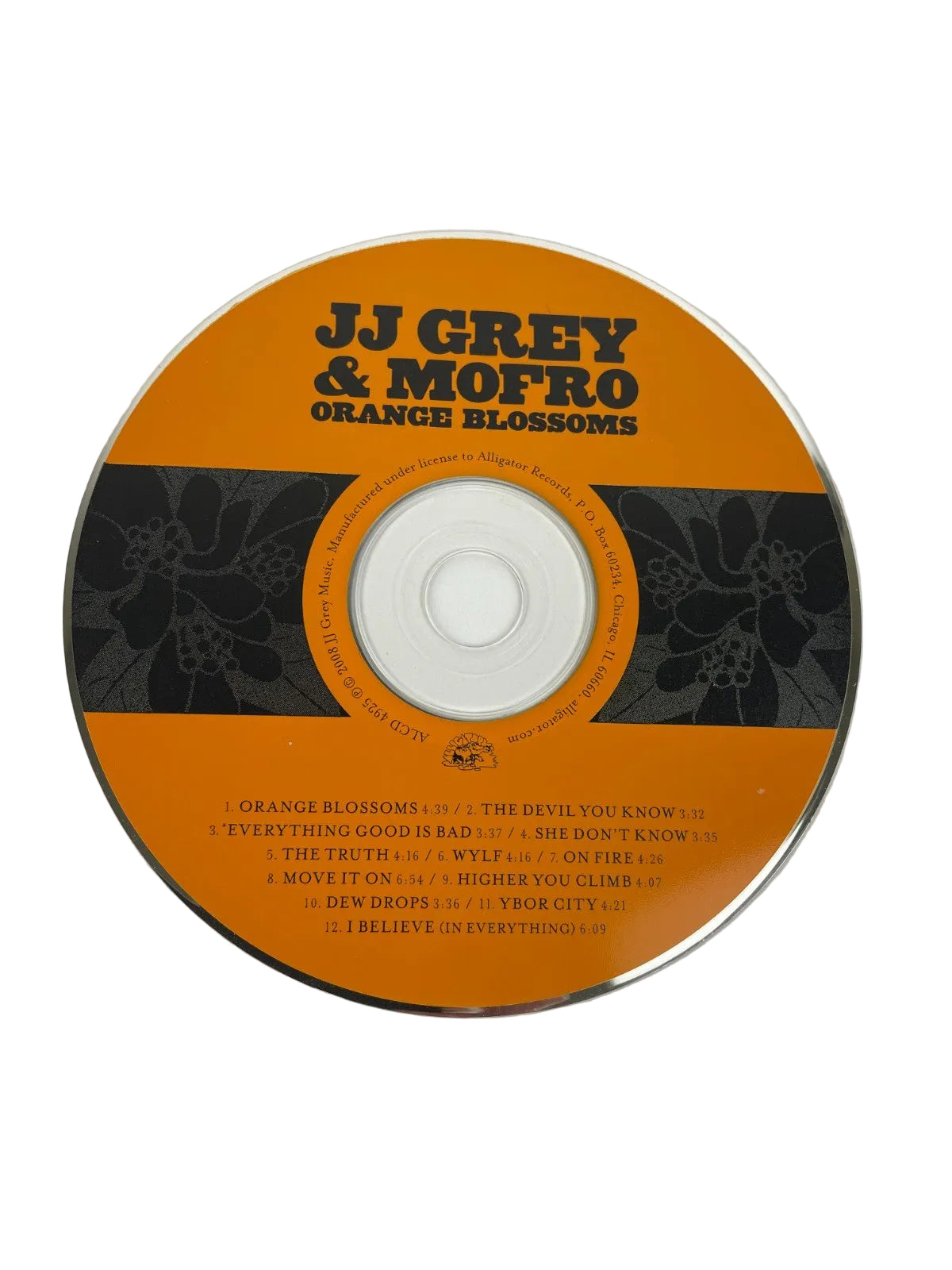 JJ Grey & Mofro Orange Blossoms Digital Audio CD Grey Records 2008