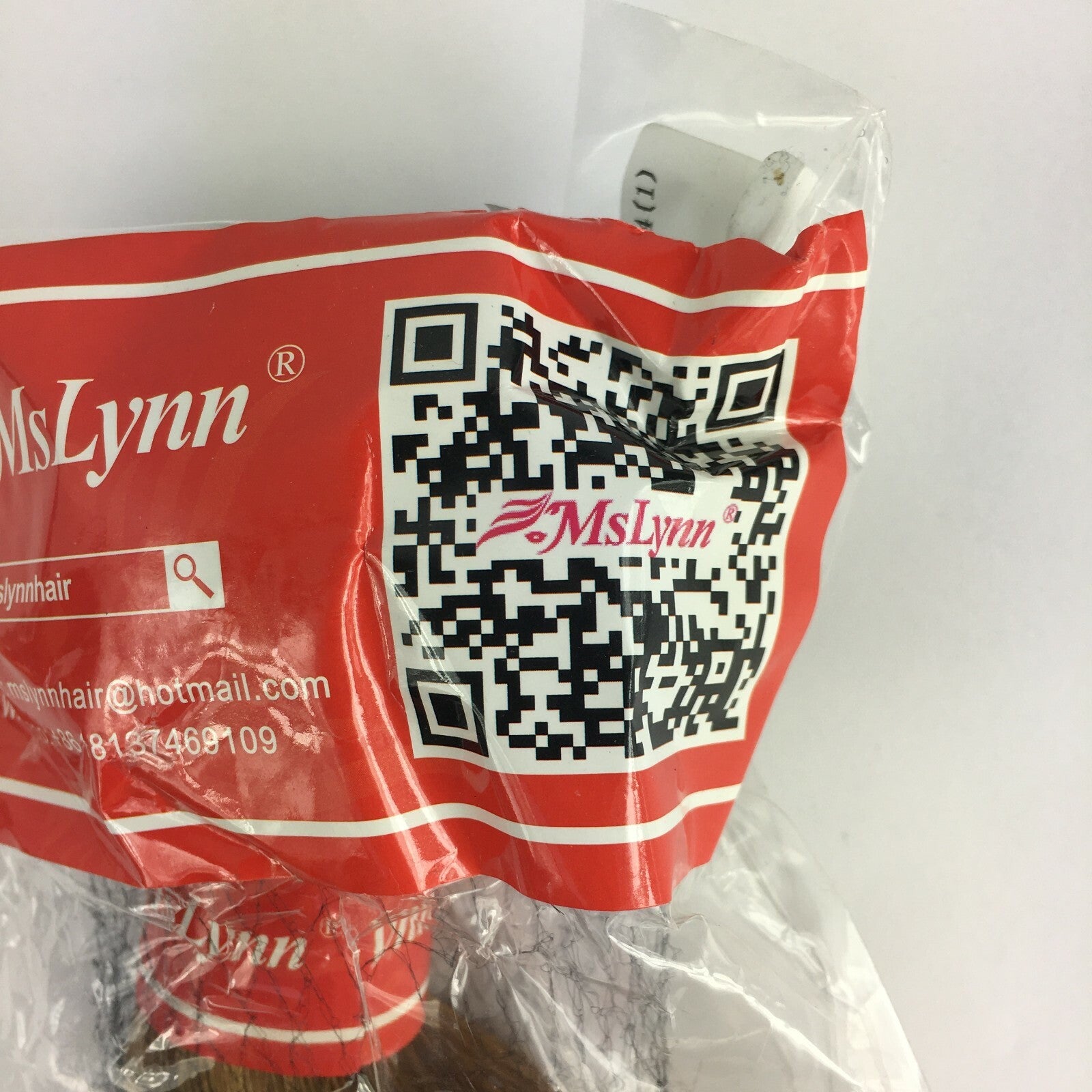 Brand new Mslynn Brazilian body wave hair 16 inch natural color