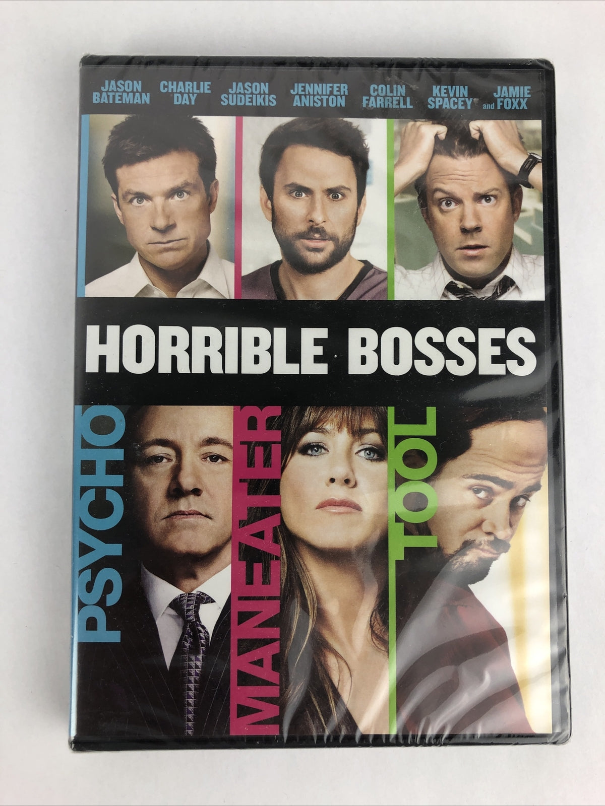 Horrible Bosses (DVD, 2011) Jason Bateman Jennifer Aniston Colin Farrell - NEW
