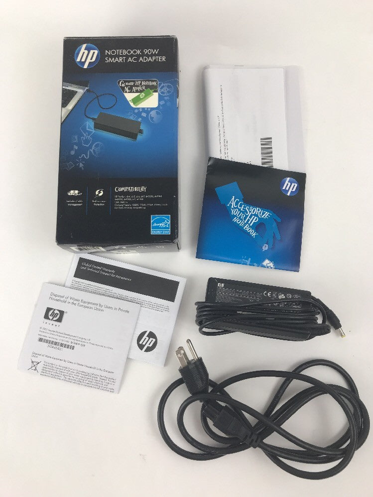 Genuine HP PA1650-02C PPP009L 18.5V 3.5A 65W AC Adapter & Power Cord