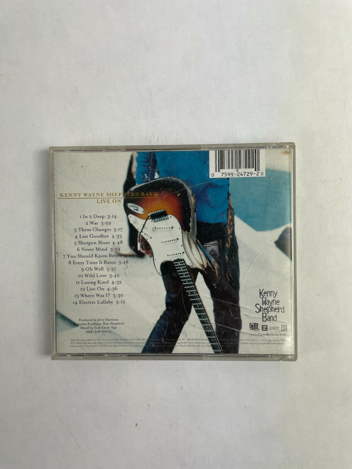Kenny Wayne Shepherd Band Live On CD Q2