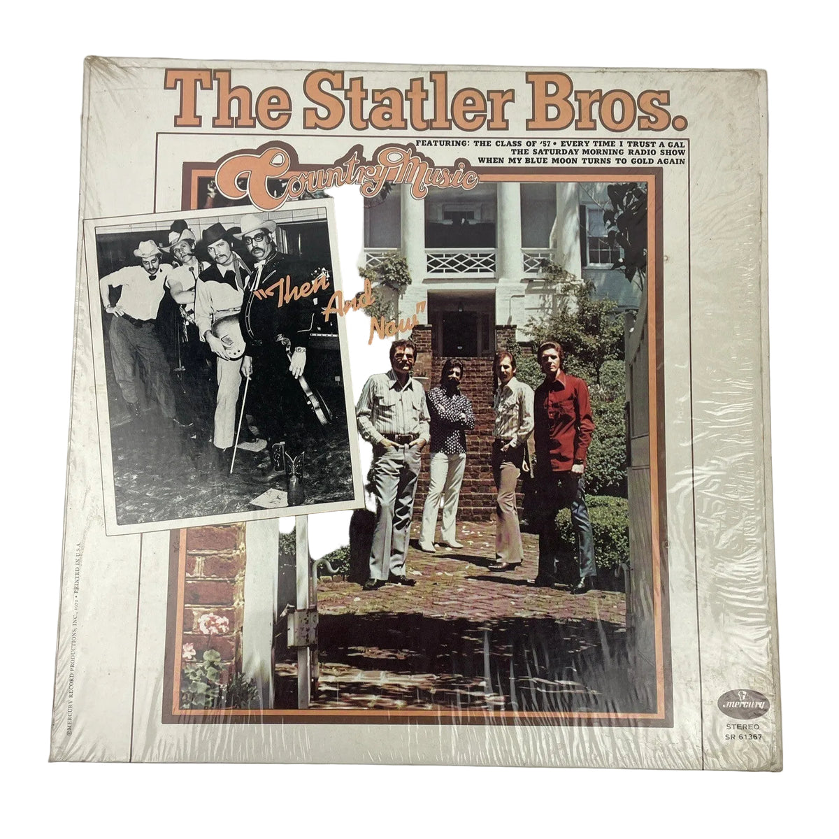 STATLER BROTHERS : country music " then and now " MERCURY 12" LP Vinyl 33 RPM