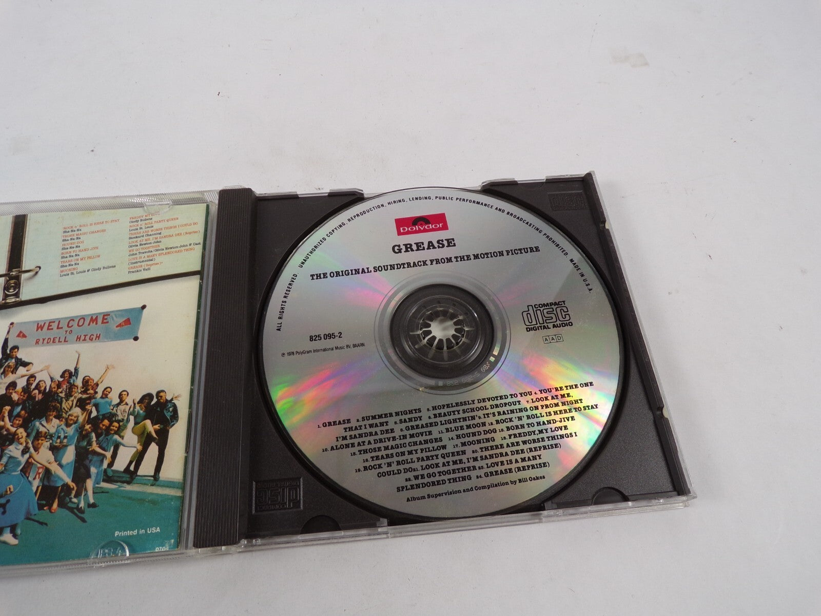 Grease Music From The Original Motion Picture Sound Track CD#43