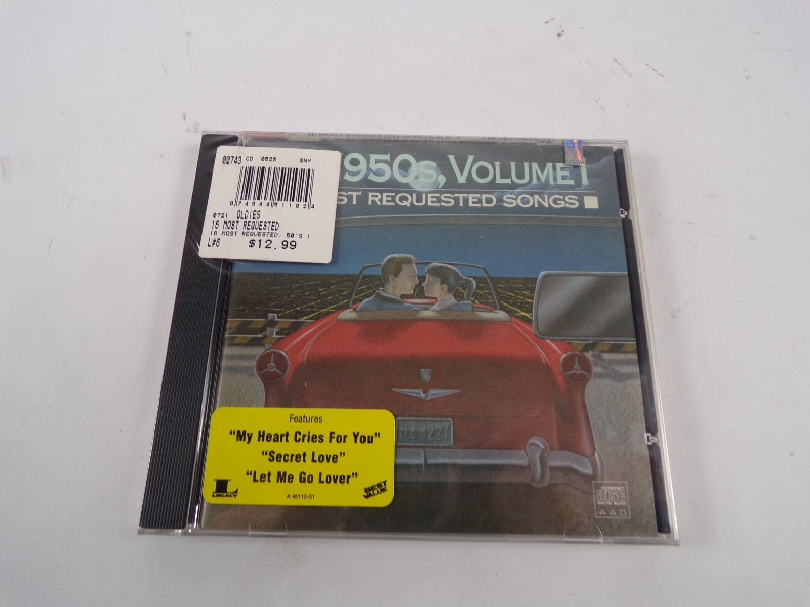 Is Most Requesed Songs Of The 1950s My Heart Cries For You Secret Love CD#51