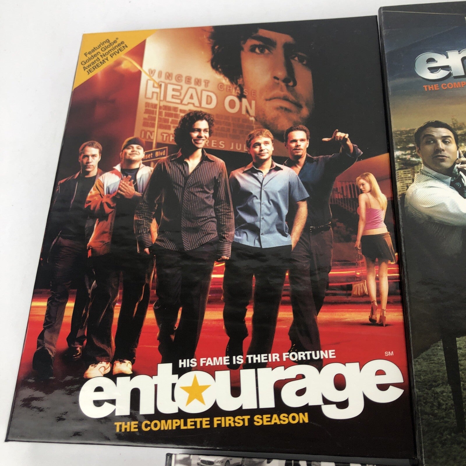 Entourage HBO Series DVD Set Lot Complete Seasons 1-4 - MINT CONDITION