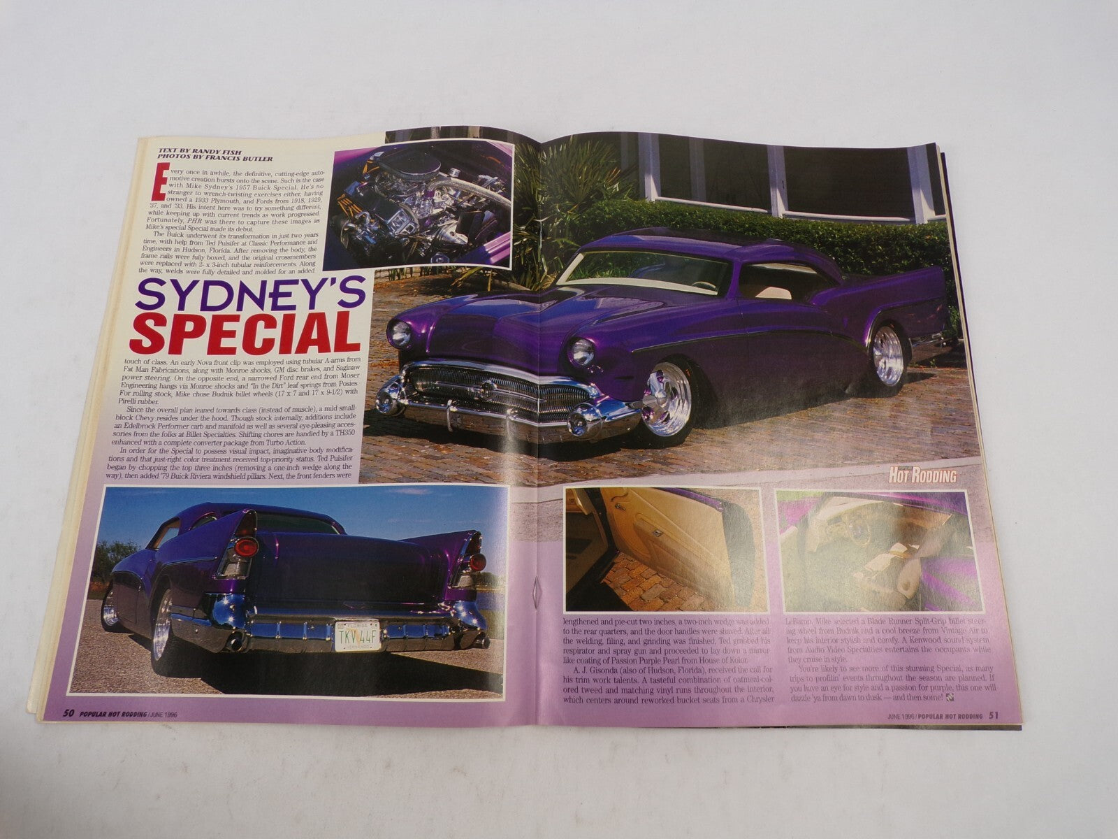 June 1996 Hot Rodding Magazine NHRA Street Legal Drags Road Rocket Wrap-Up Cup