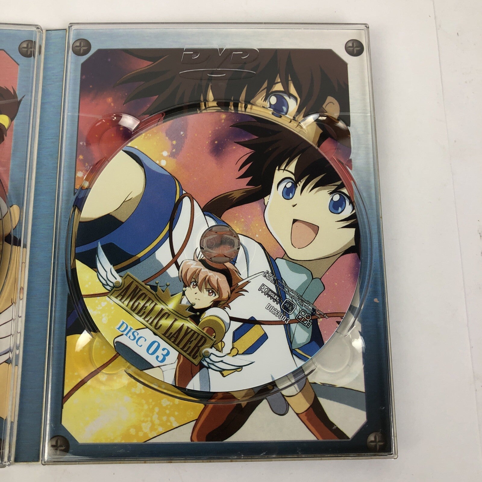 Angelic Layer Complete 3 Disc Collection ADV Films DVD Box Set Clamp 2001 MINT