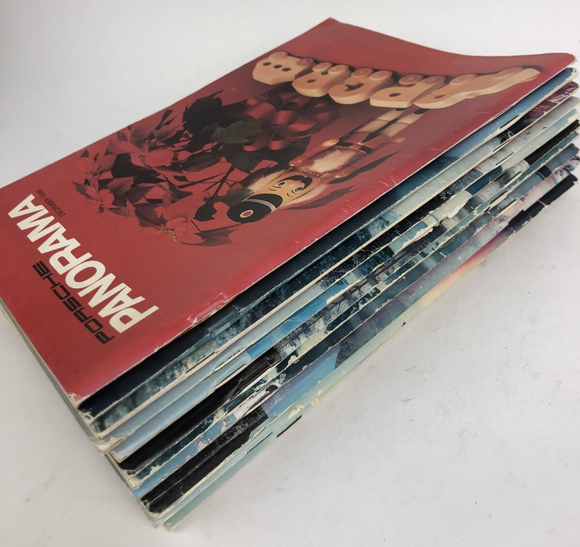 Porsche Panorama Magazine - 1986 Complete Set 30th Anniversary 12 issue - RARE