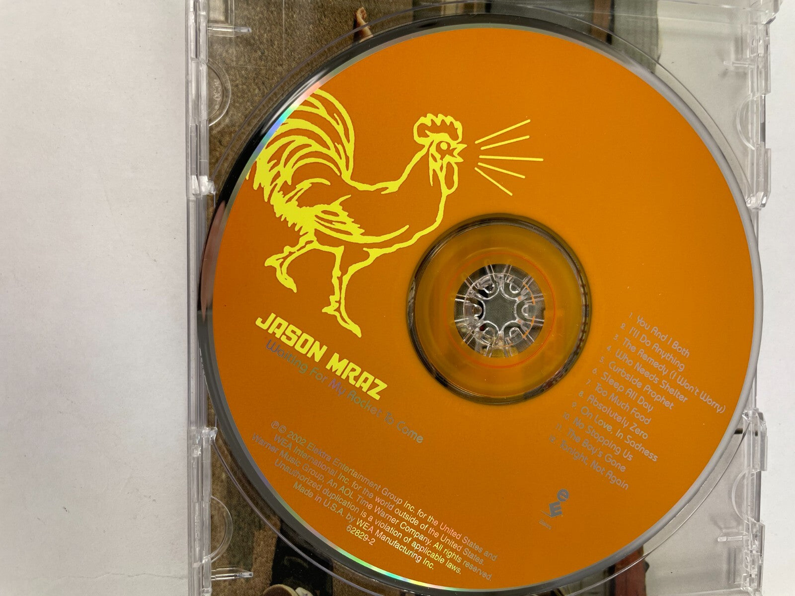 Jason Mraz Waiting For My Rocket To Come You And I Both I'll Do Anything CD#73