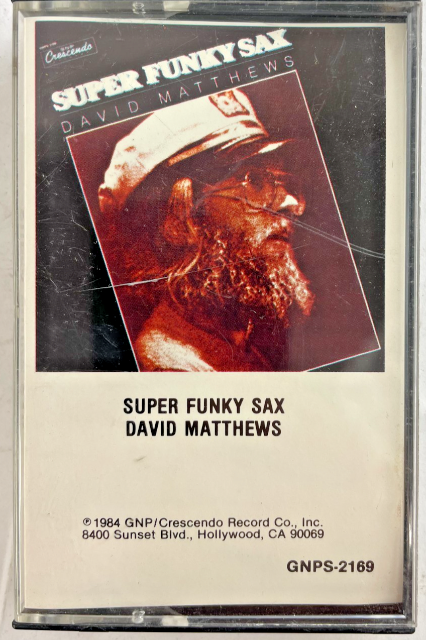 Super Funky Sax David Matthews Super Groove Mika Noches Calientes #Cassette
