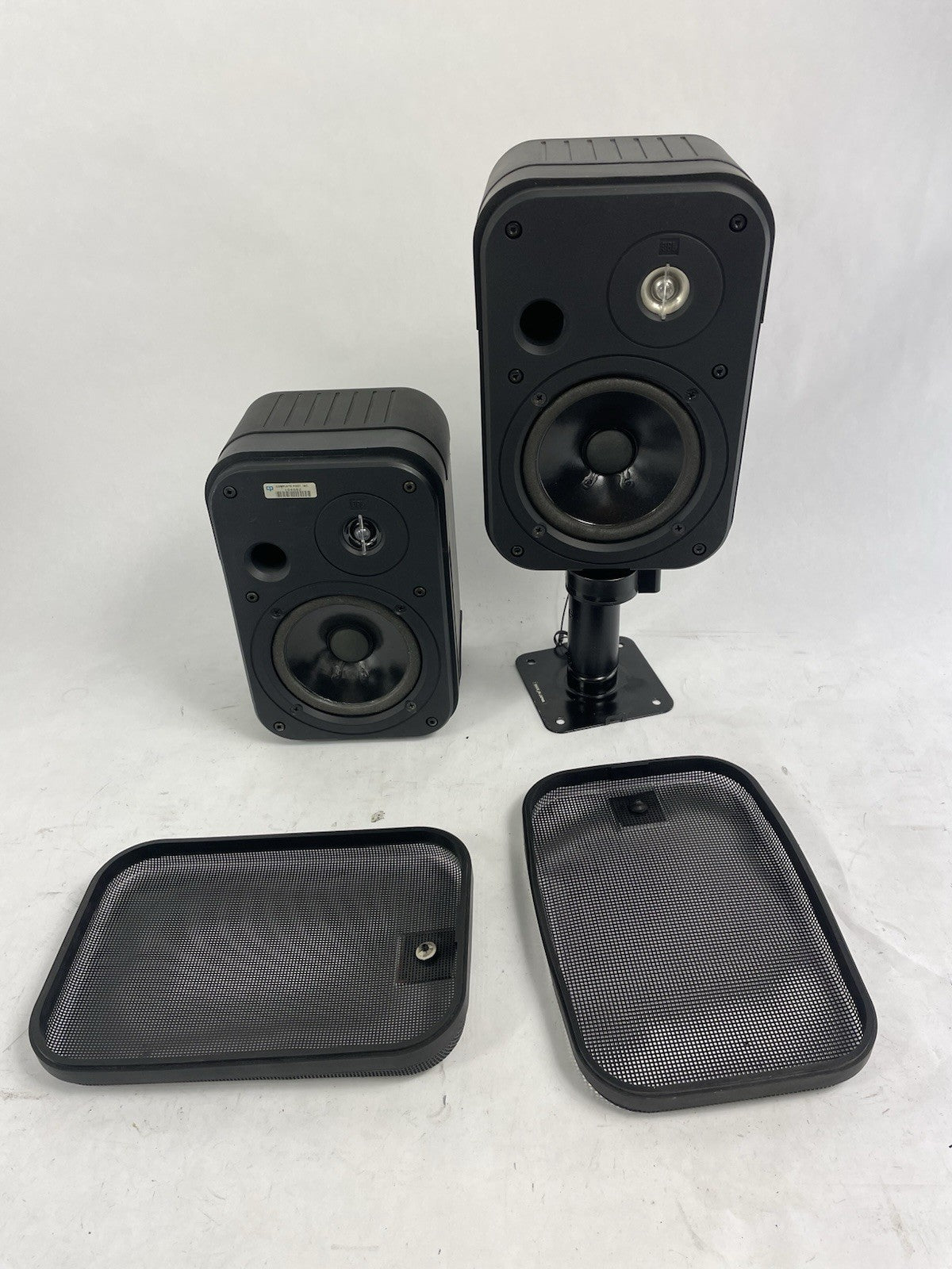 (2) JBL CONTROL ONE PERSIONAL STUDIO MONITORS, 4" LOW/1/2" HIGHS 2-WAY