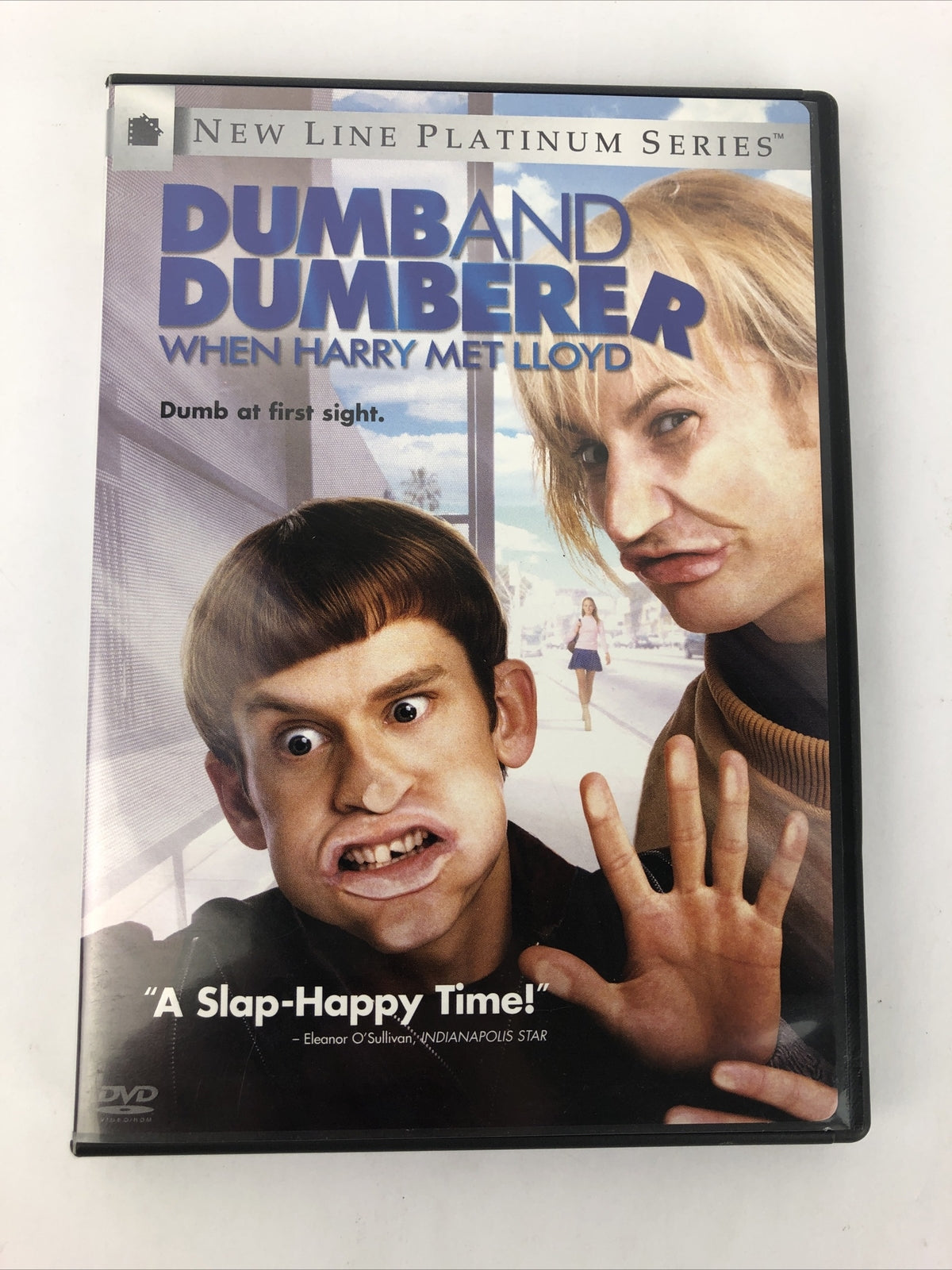 Dumb and Dumberer: When Harry Met Lloyd DVD WITH CASE & ART - Mint Disc FreeShip