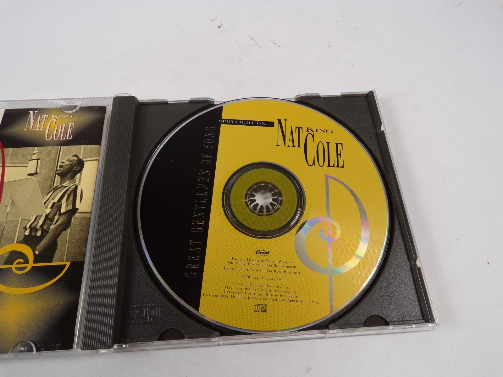 Nat King Cole Great Gentleman Of Song Crazy She Calls Me Say It Isn't So CD#39