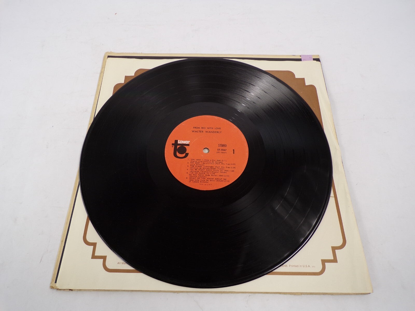 The Swinging Sounds of The Sixties with Walter Wanderley from Rio Vinyl Record