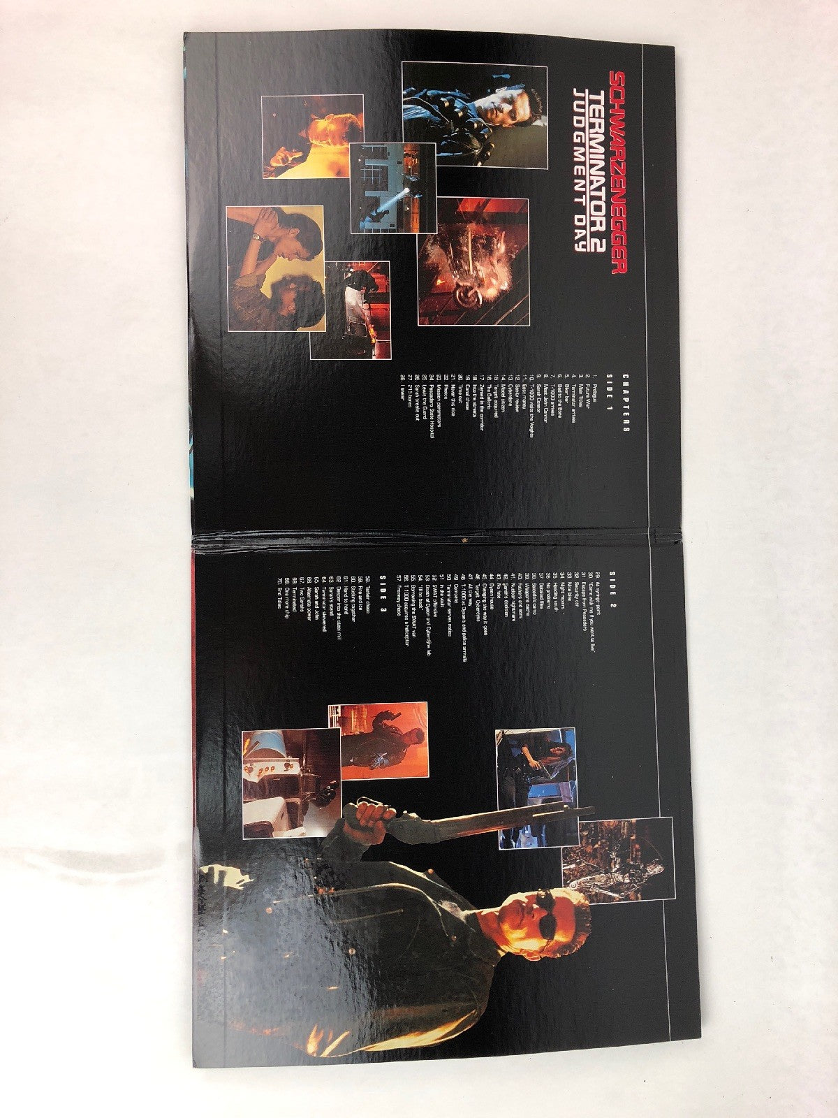Terminator 2 – Laserdisc Movie - Arnold Schwarzenegger - Free Shipping