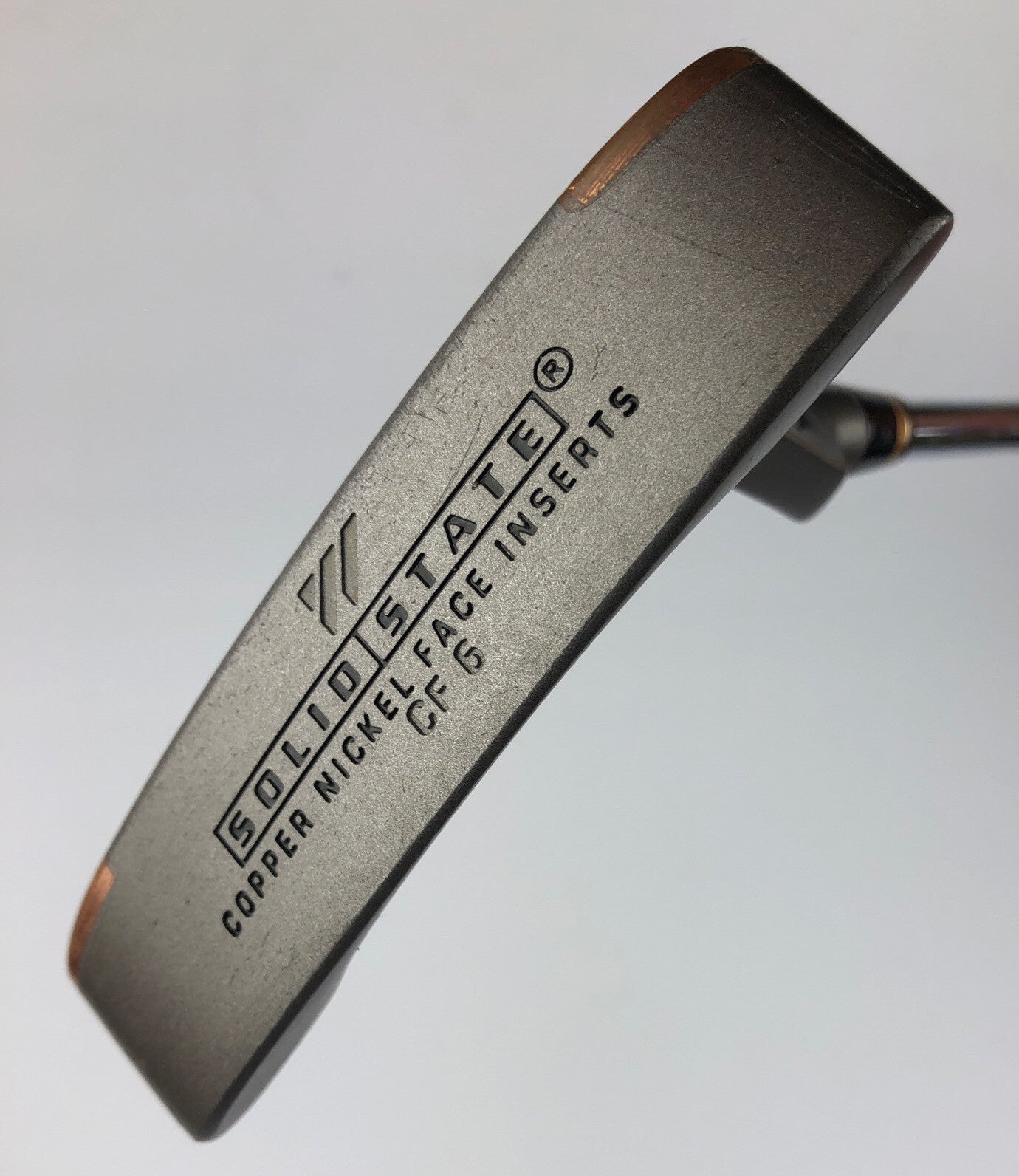 Confidence Solid State Golf Putter Copper Nickel Face Inserts CF 6 35.5" Lamkin