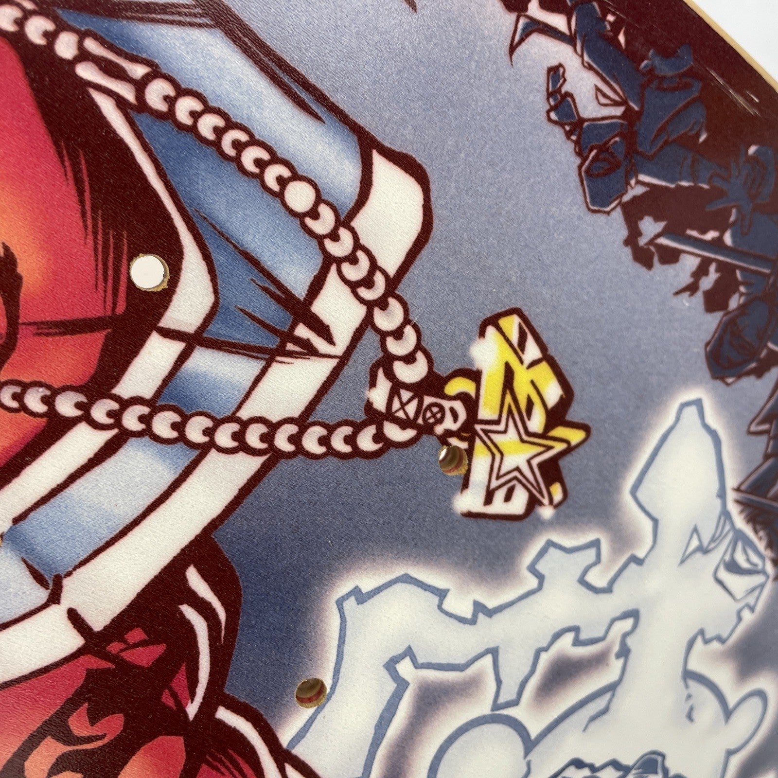 RARE SIGNED Jason Ellis Wolf Mate Powell Peralta Skateboard Deck Bones Brigade