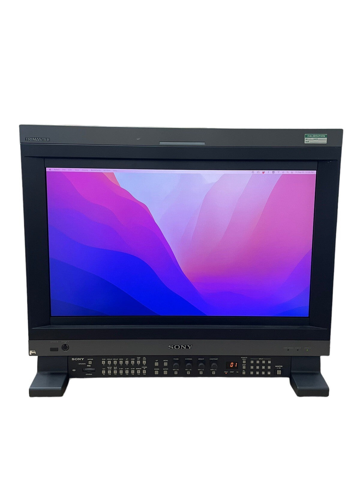 Sony PVM-L2300 23" LCD Broadcast Video Monitor with BKM-16R Monitor Control Unit