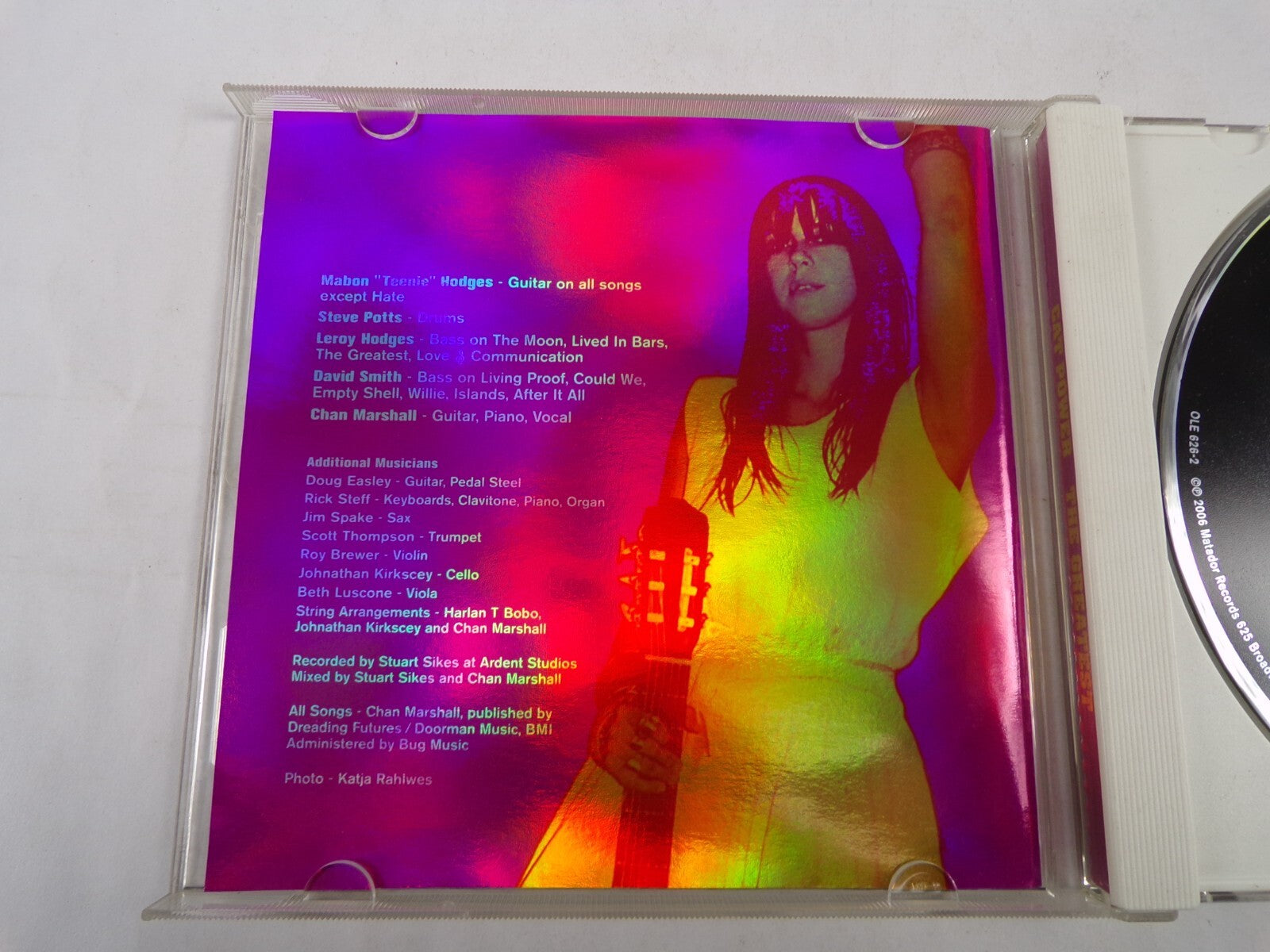 The Greatest Cat Power The Greatest Living Proof Lived In Bars Could We CD#57