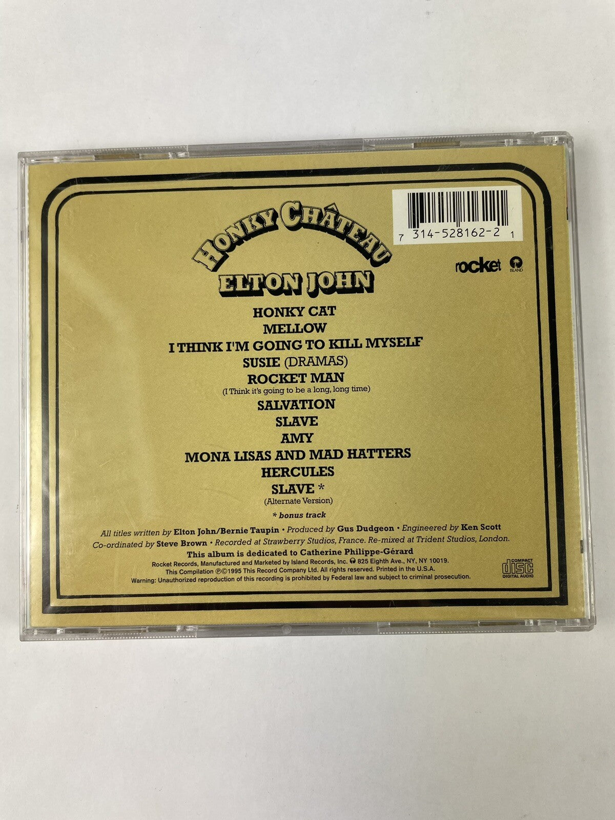 Elton John - Honky Chateau CD Remastered 1996 #15