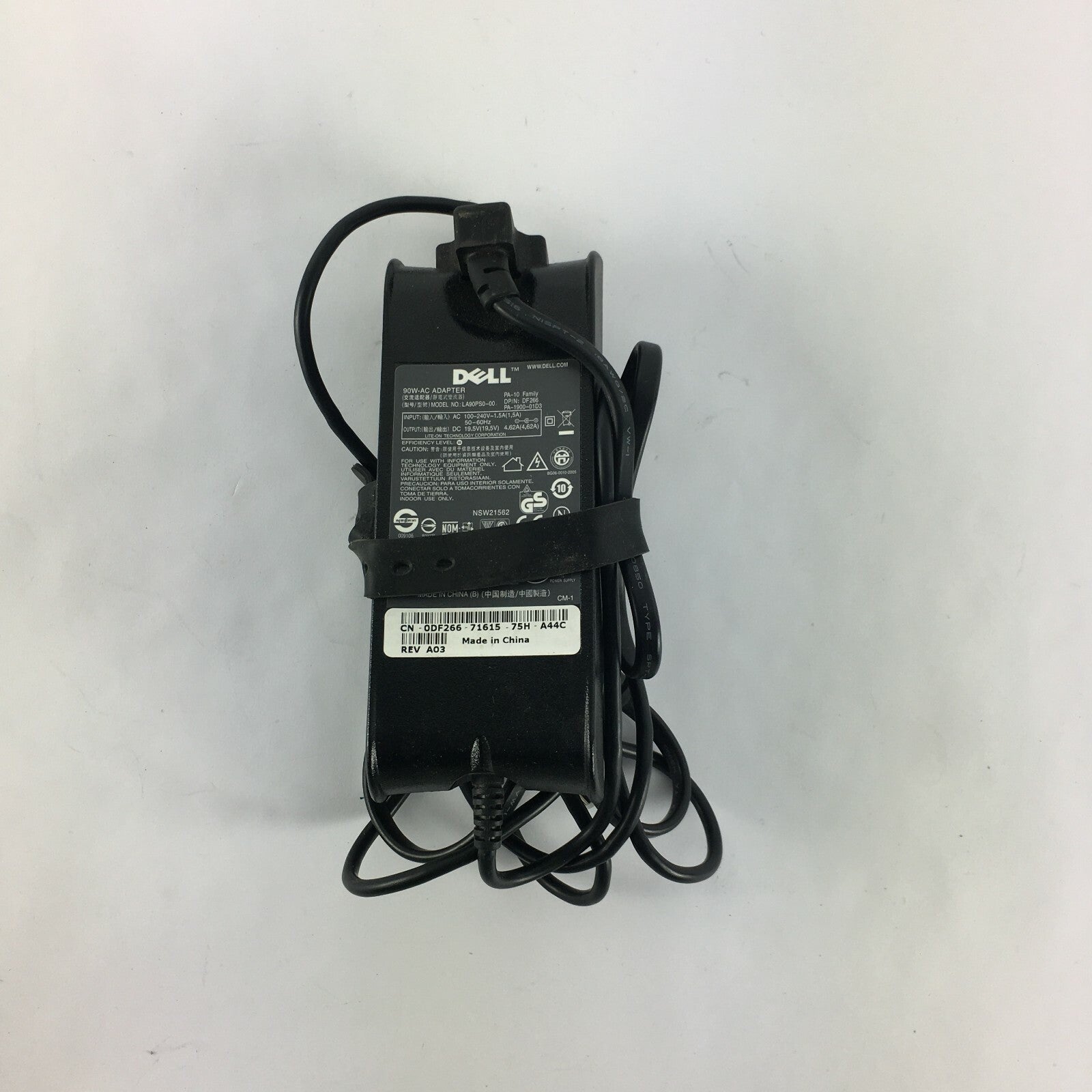 Genuine Dell LA90PS0-00 Output 19.5 V 4.62 A Power Supply Adapter A41