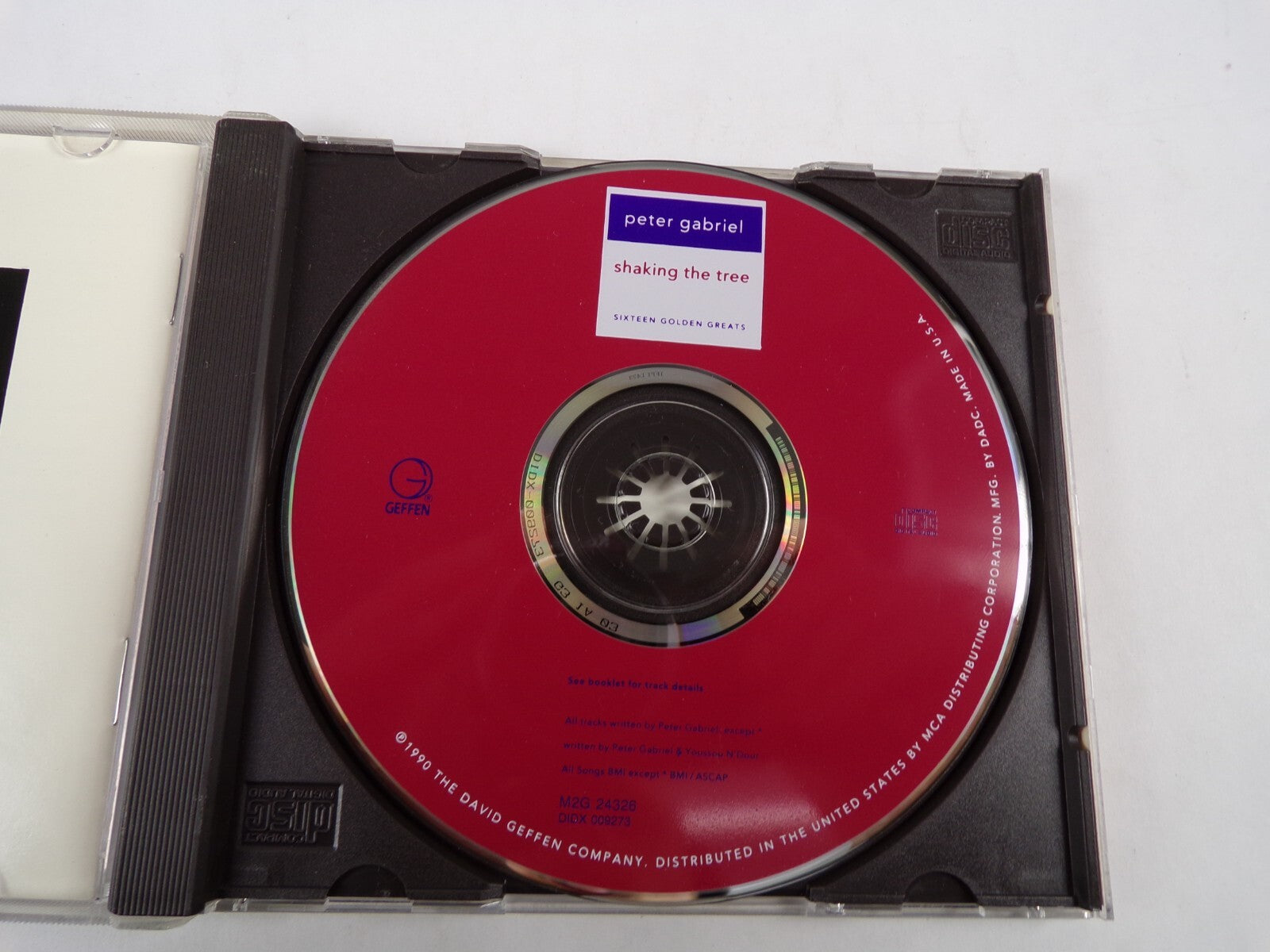 Peter Gabriel Shaking The Tree Sxiteen Golden Greats Solsbury Hill CD#58