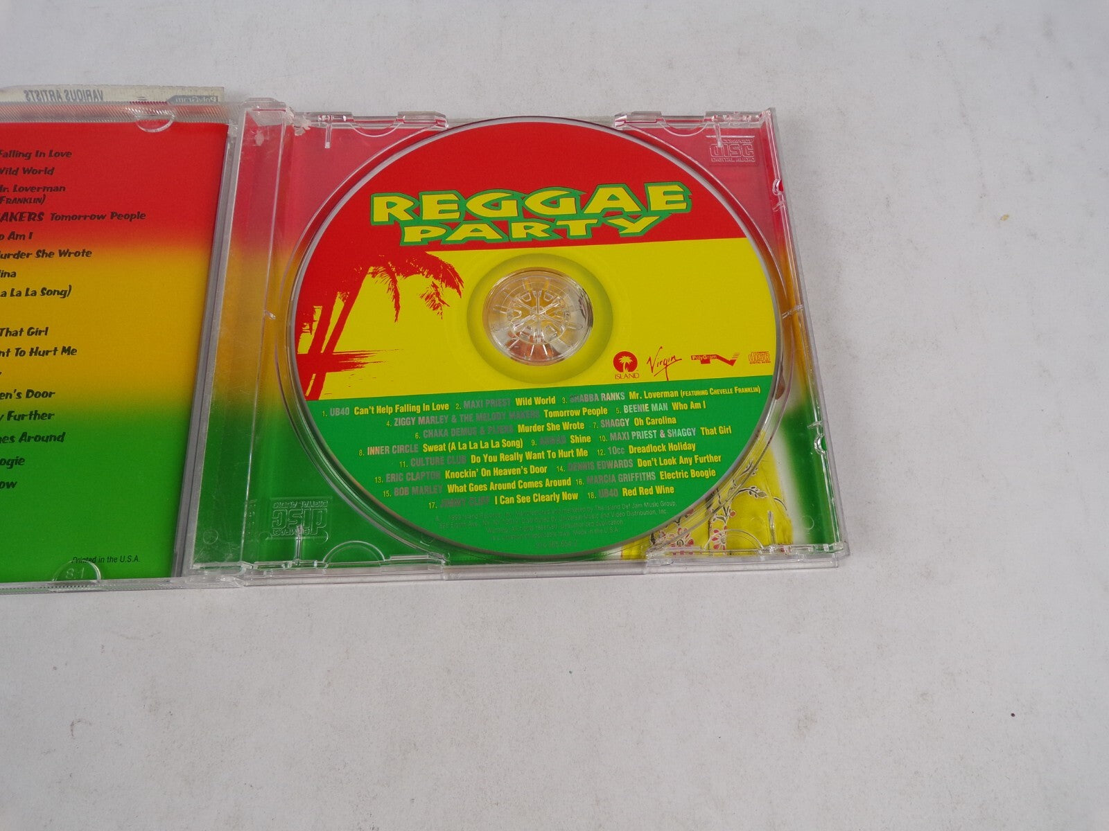 Reggae Party UB40 Can't Help Falling In LoveMaxi Priest Wild World Shabba CD#55