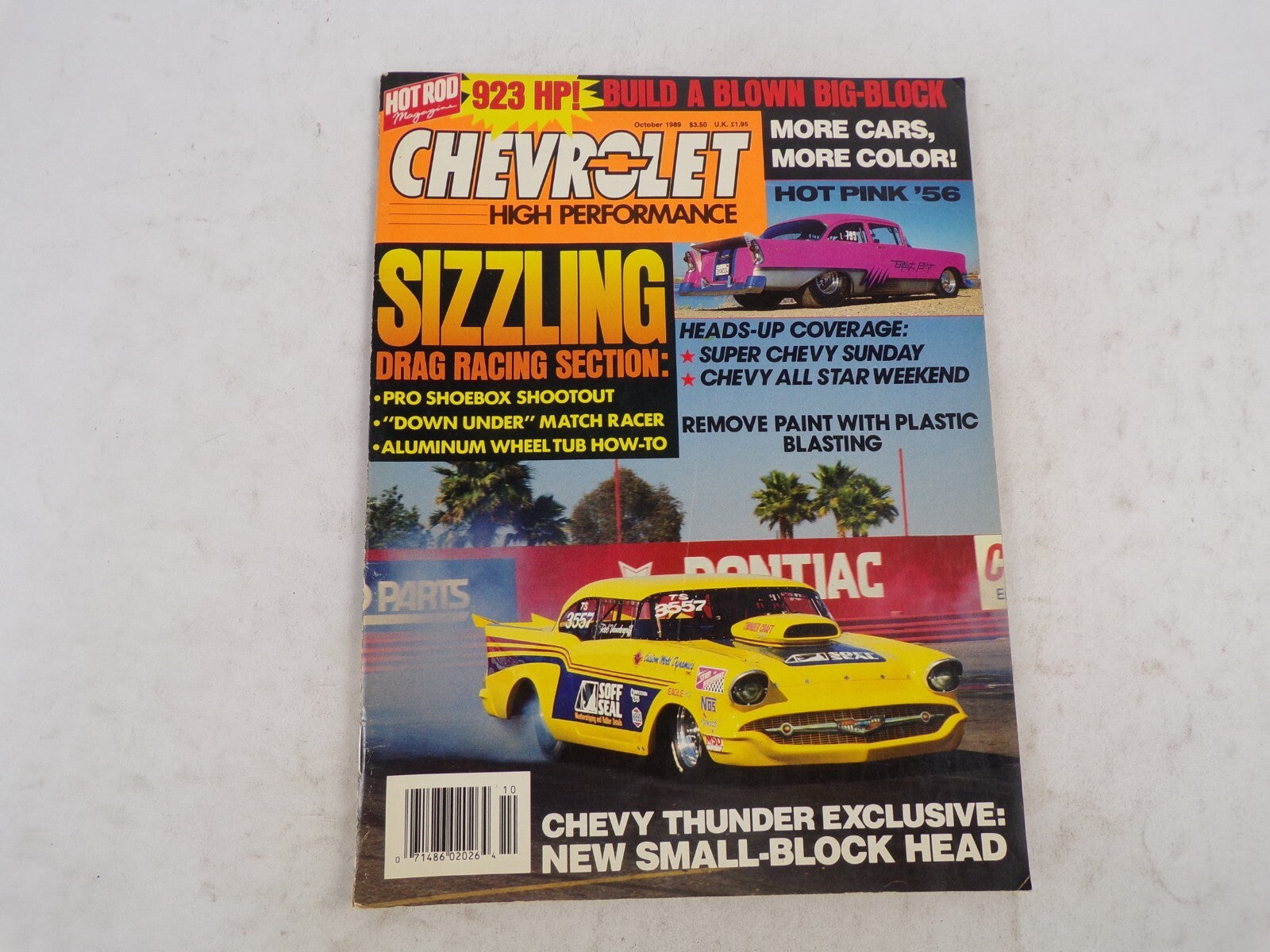 October 1989 Chevrolet High Performance Sizzling Drag Racing Section: Build A