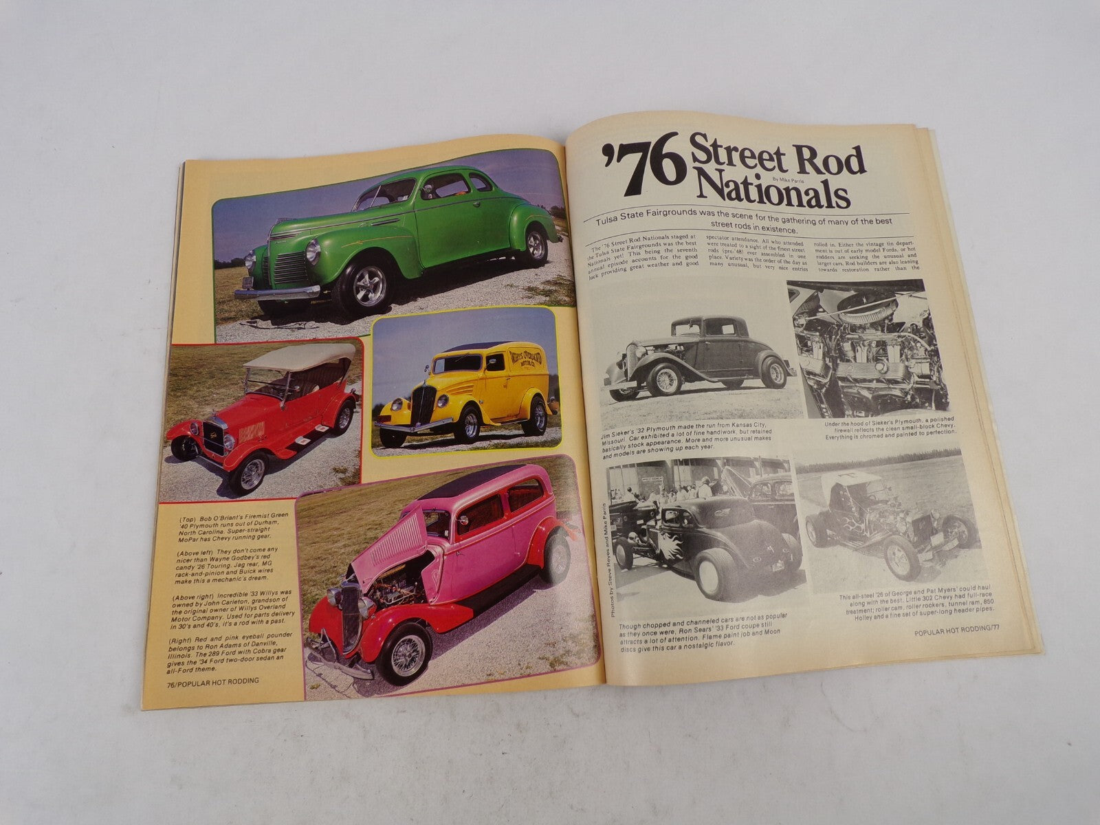 November 1976 Hot Rod Magazine Special Van & Truck Section! How To Choose The Ri