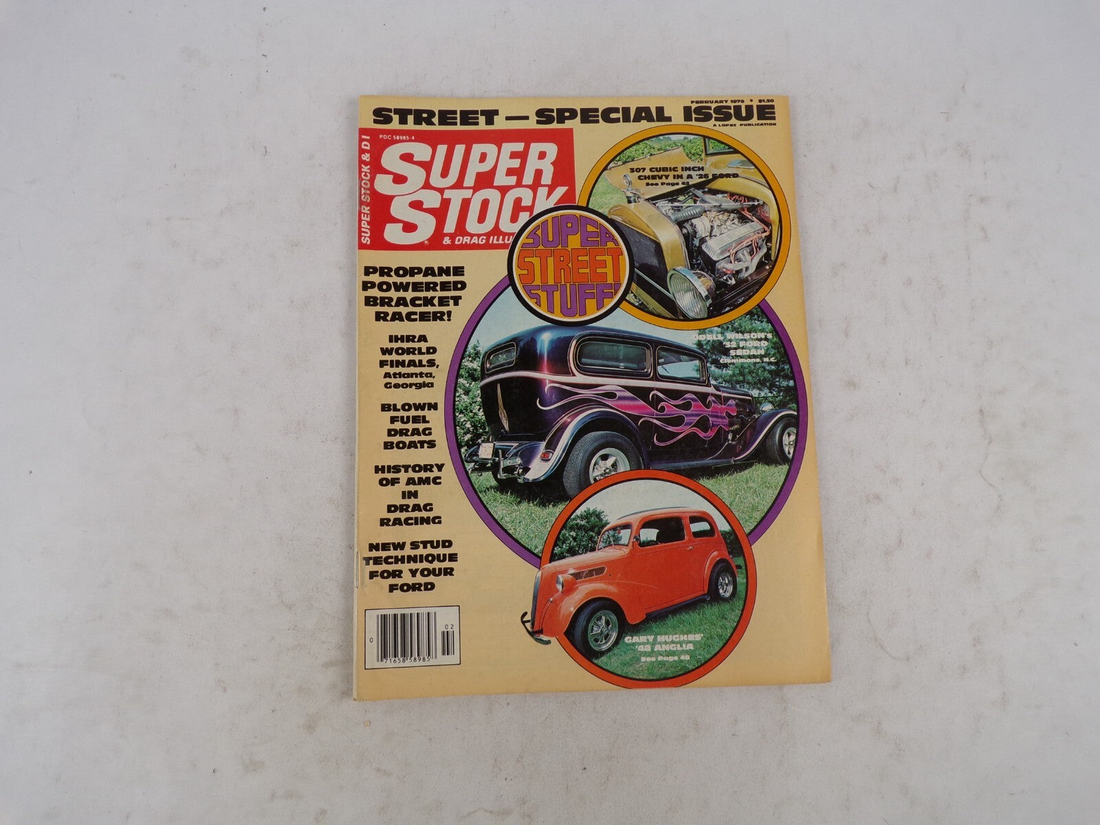 February 1979 Super Stock Street-Special Issue Propane Powered Bracket Racer!