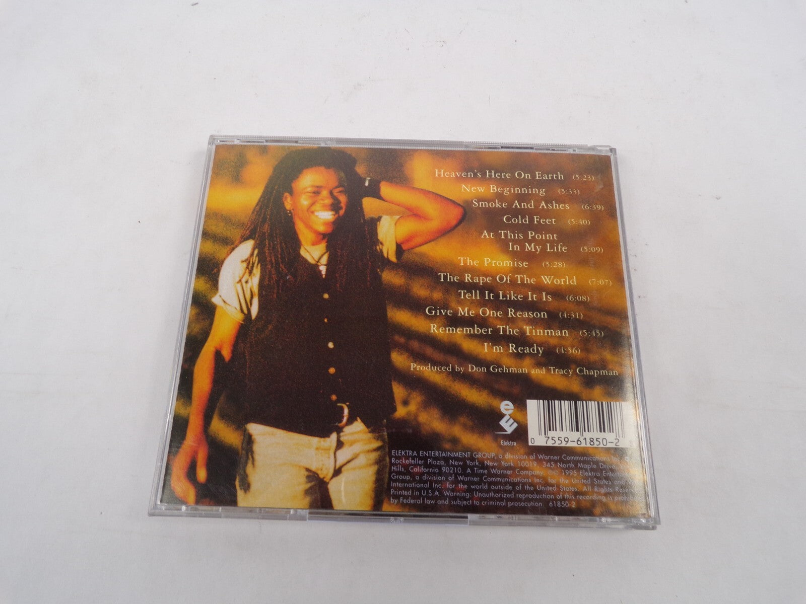 Tracy Chapman New Beginning Heaven's Here On Earth New Beginning Smoke And CD#30