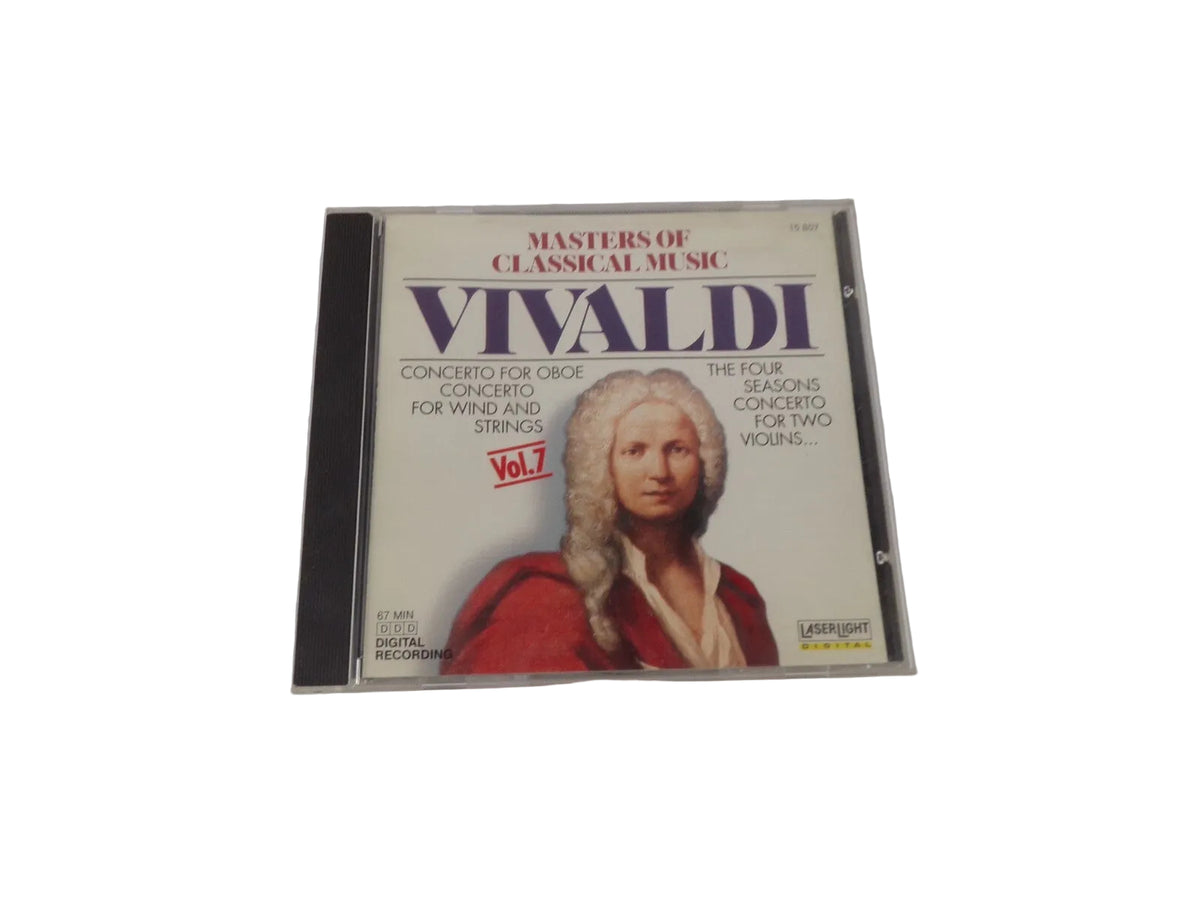 Masters Of Classical Music Vivaldi Concerto For Oboe Concerto For Wind And CD#70