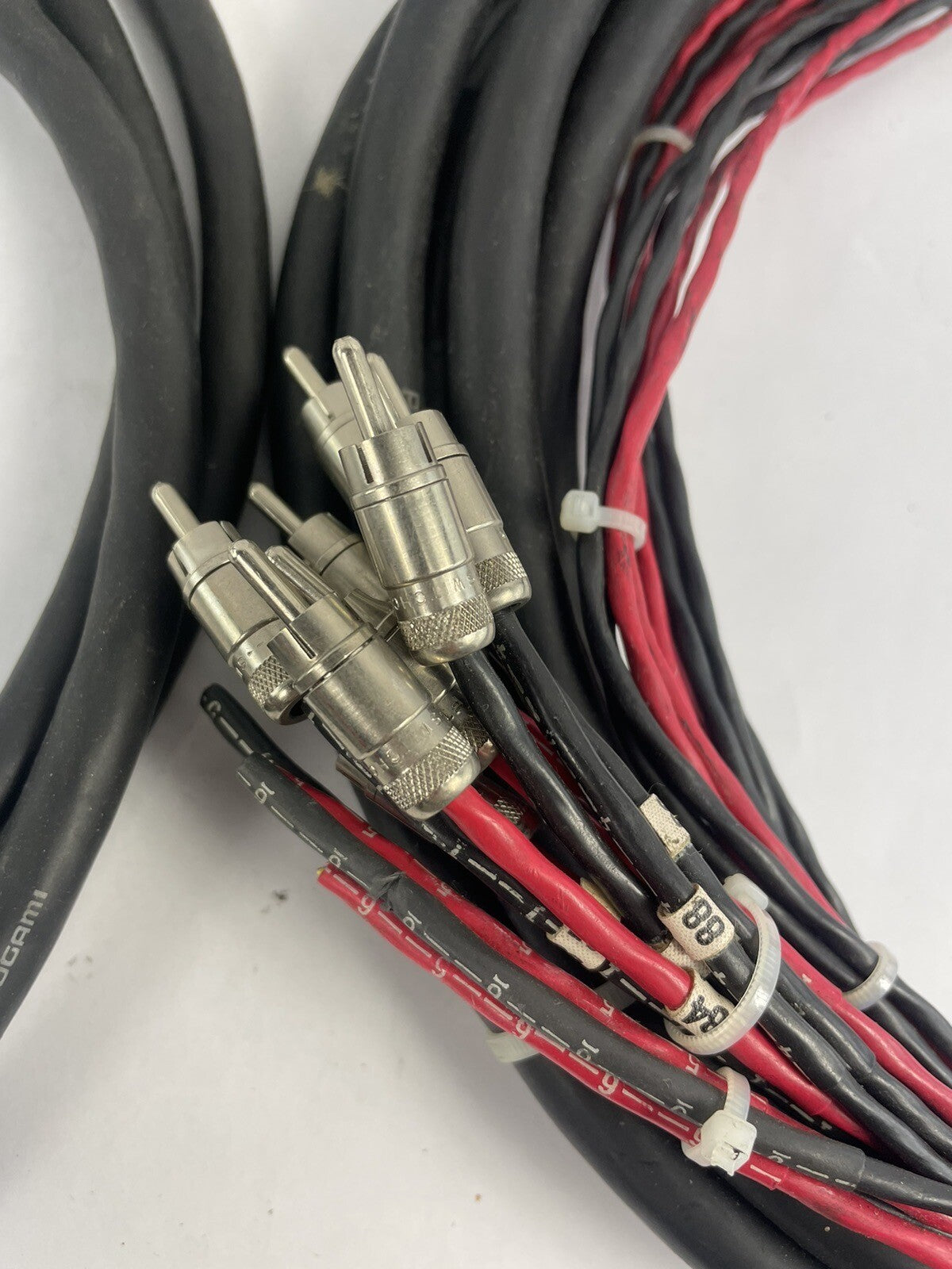 Lot of 8 Audio Snakes - XLR / TRS / Switchcraft M642 / Neutrik Whirlwind