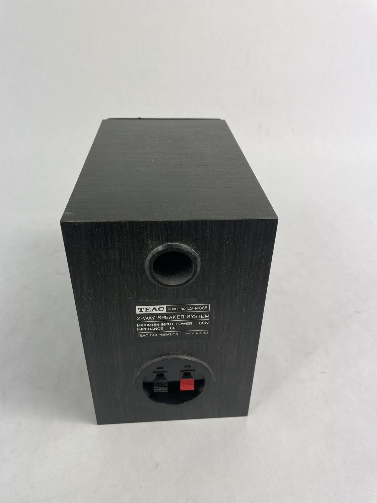 1 x TEAC LS-MC85 Bookshelf Speaker 60W 6 impedance