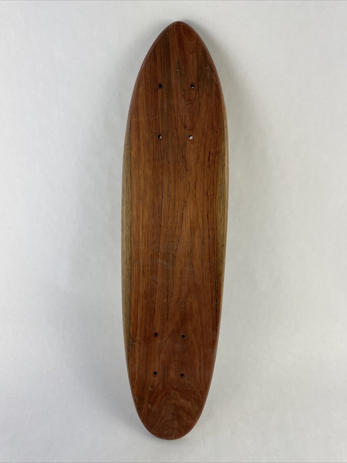 JIMBO Blank #9 teak oak 70s old school cruiser skateboard deck with vintage-inspired shape.