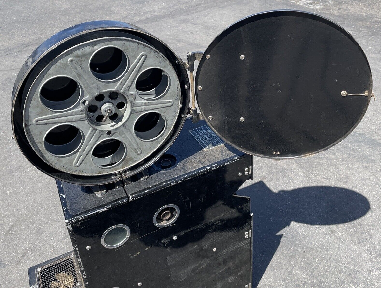 Vintage 1940's OEM Simplex 35mm Sound Projector Model SP From Hollywood Studios