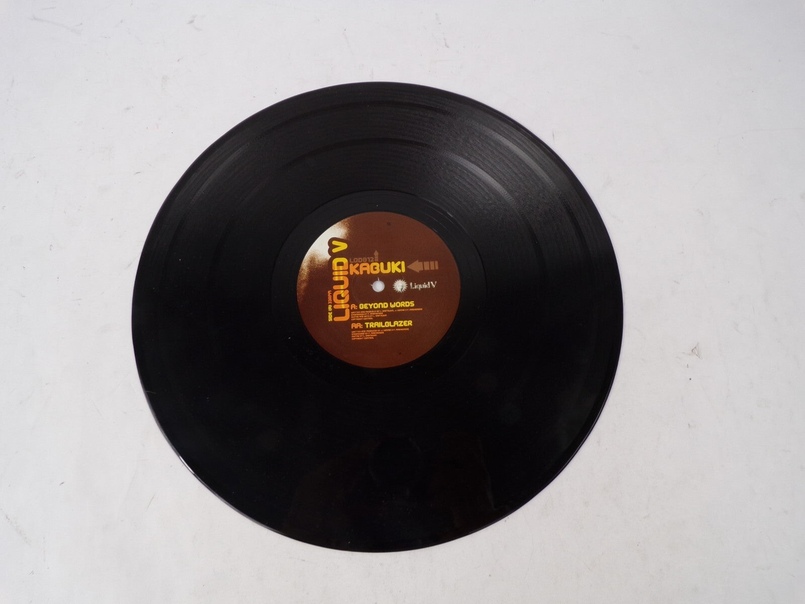 Liquid V Kabuki Beyond Words Trailblazer Vinyl Record