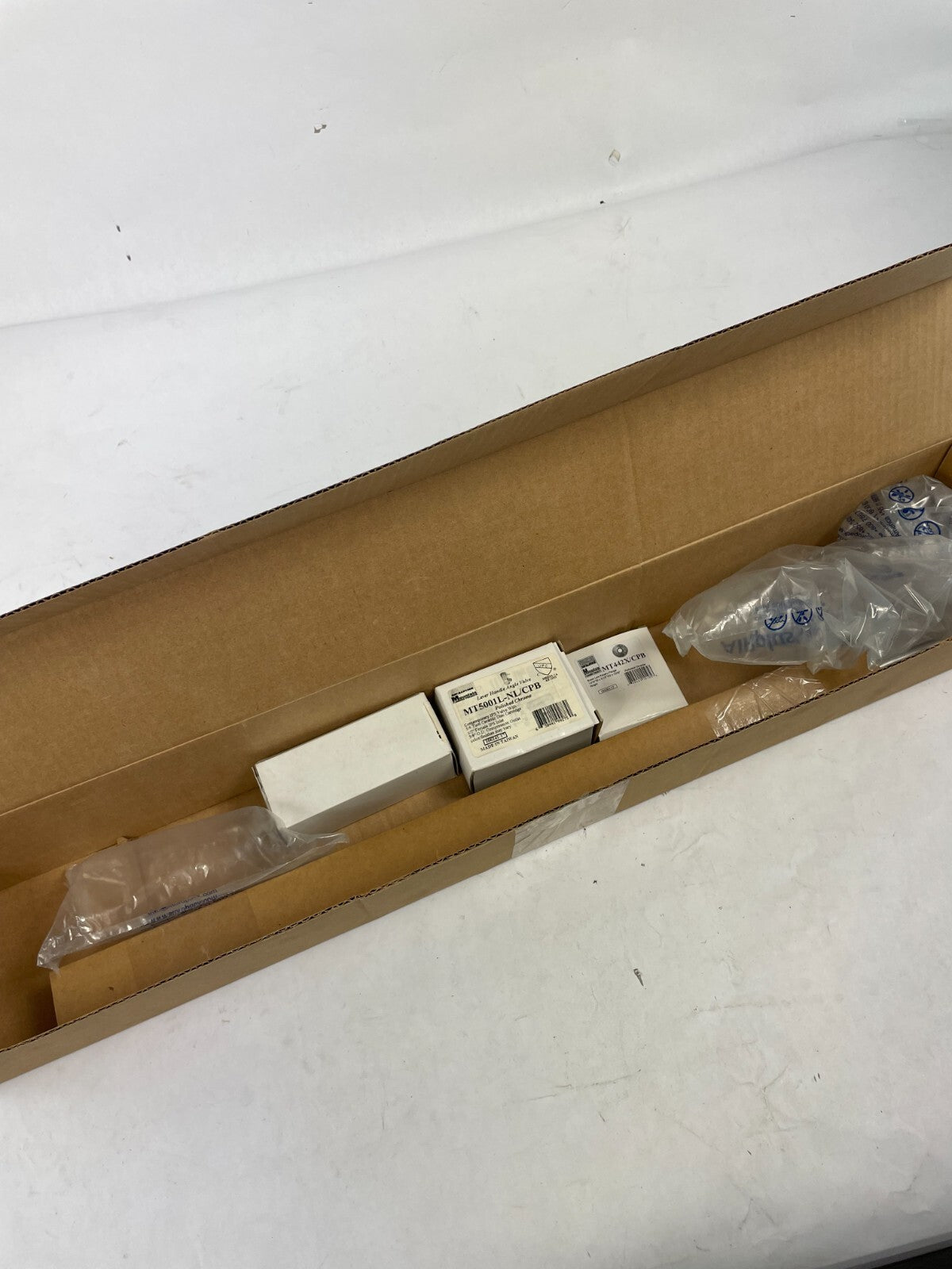 Mountain Plumbing MT5800L-NL CPB polished chrome toilet angle supply kit with lever handle
