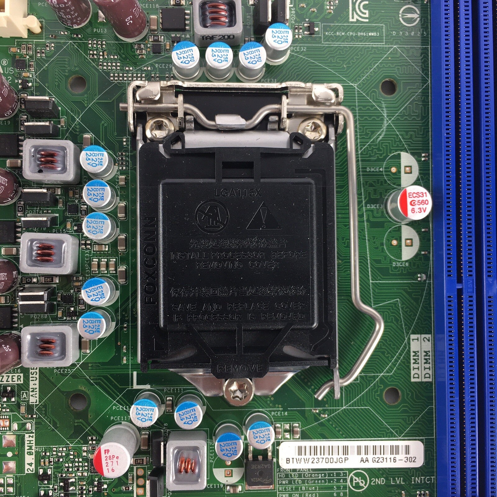 Intel DH61WW Desktop micro ATX Motherboard- G23116-204