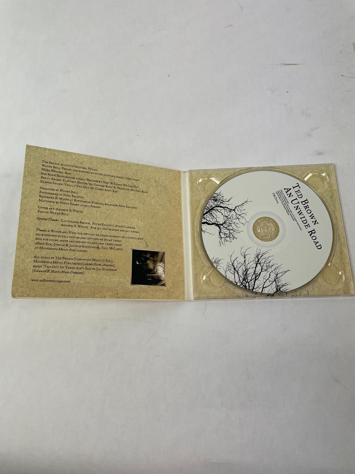 Ted Brown An Unwide Road Love Is Least We Can Do Is Stay Blue And Grey CD#73