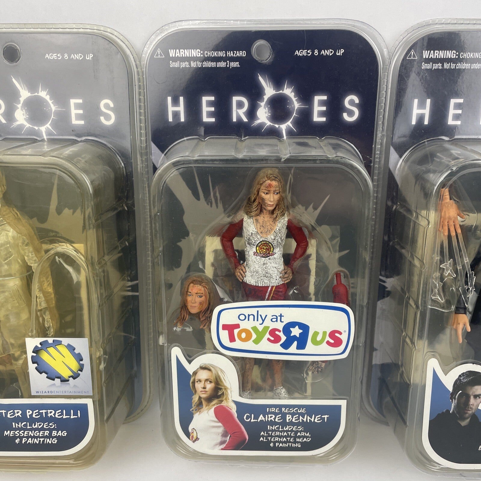 Lot of 12 Heroes Action Figures, Claude, Mohinder Suresh, Jessica Sanders - LOOK