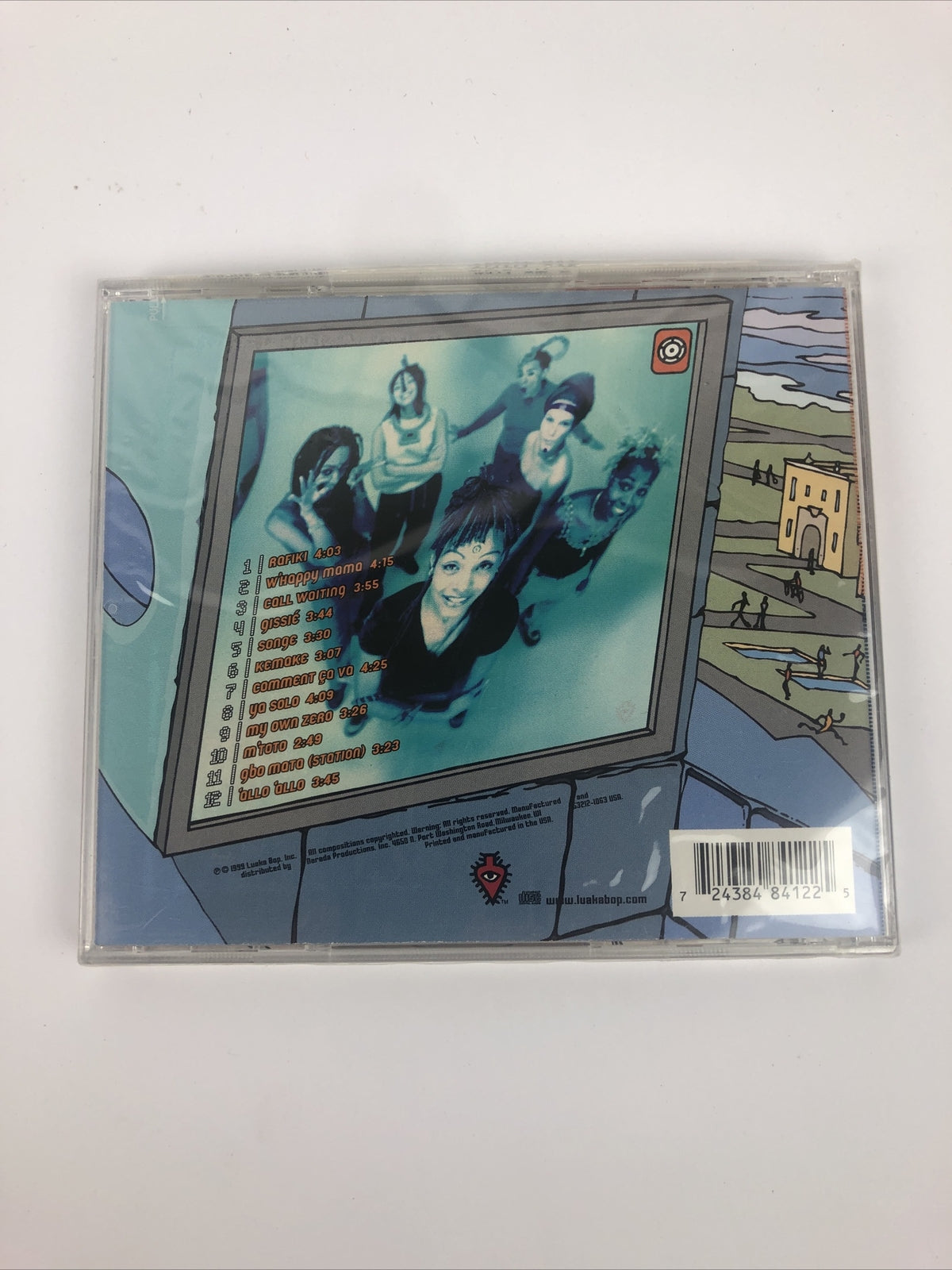 A Ma Zone by Zap Mama (CD, Oct-1999, Narada) BRAND NEW SEALED #1